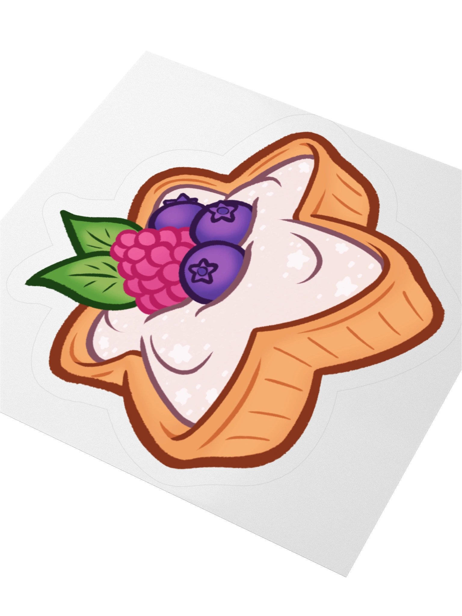 Fruit Tart | Star Desserts Sticker Series product image (3)