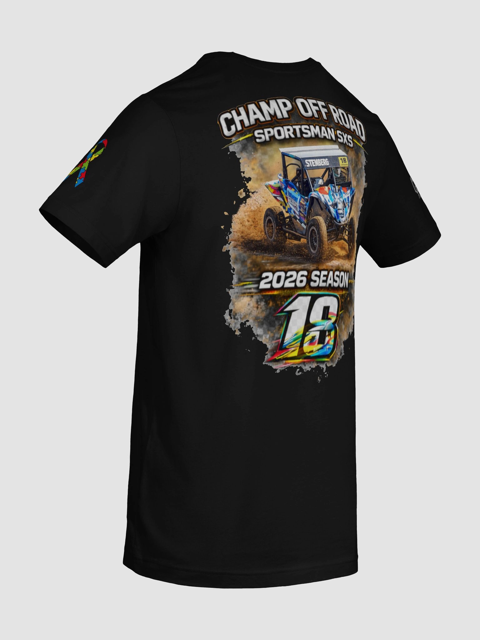 Autism Awarness #18 Racing T-Shirt 2026 product image (10)