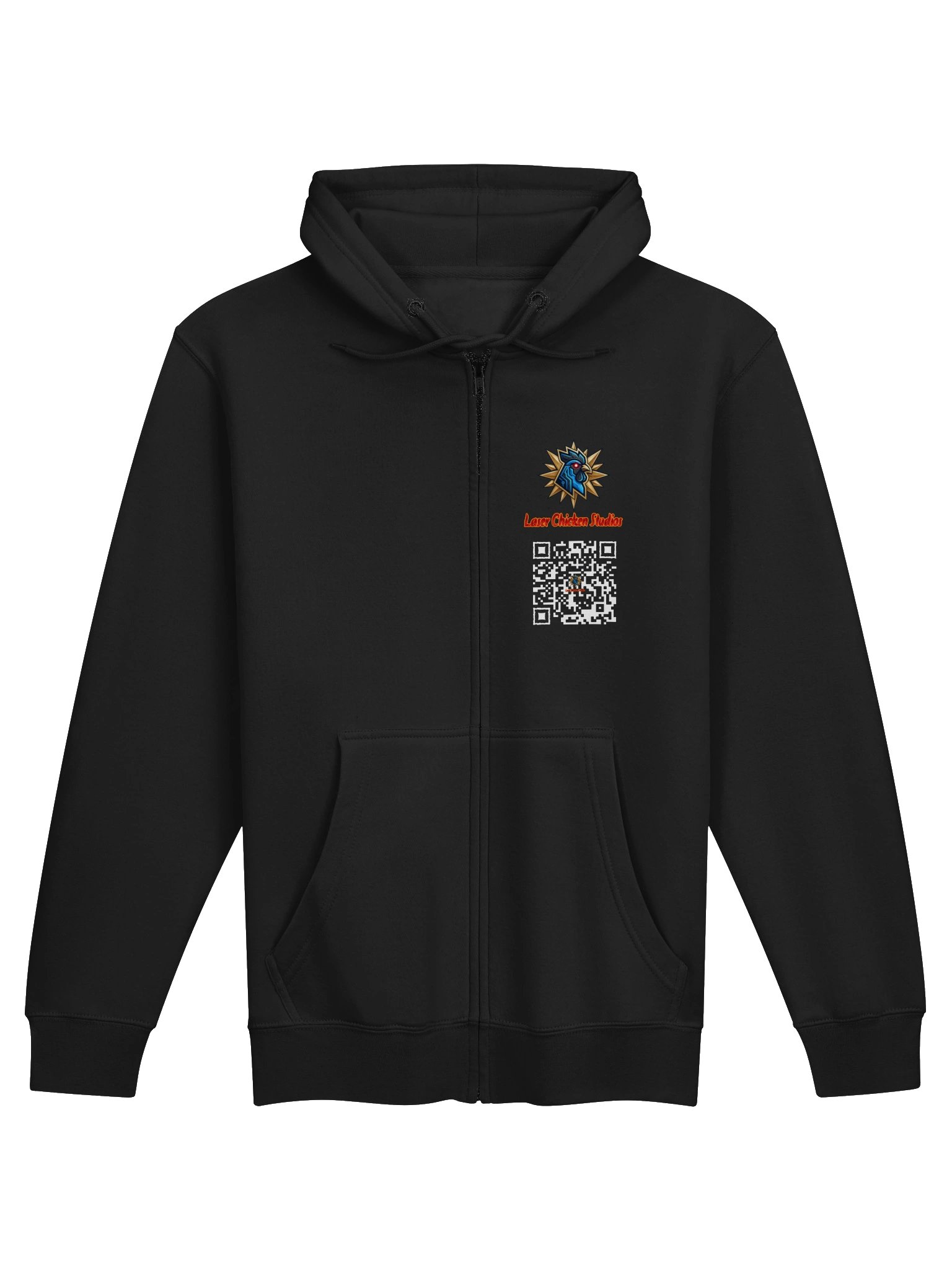 Laser Chicken Studios Zip Hoodie product image (1)