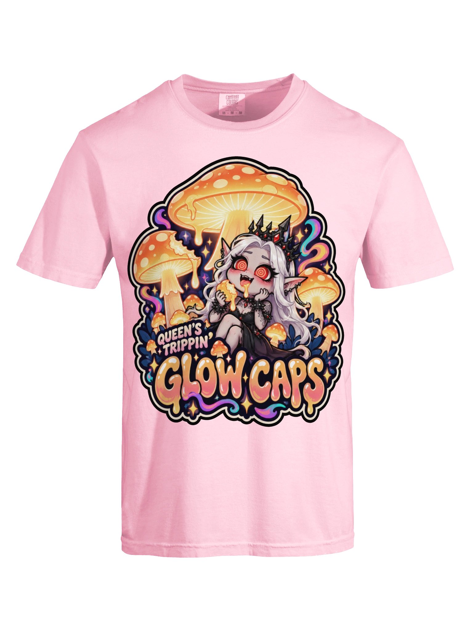 LAFFPRO - GLOWCAPS TRIPPIN QUEEN TEE product image (21)