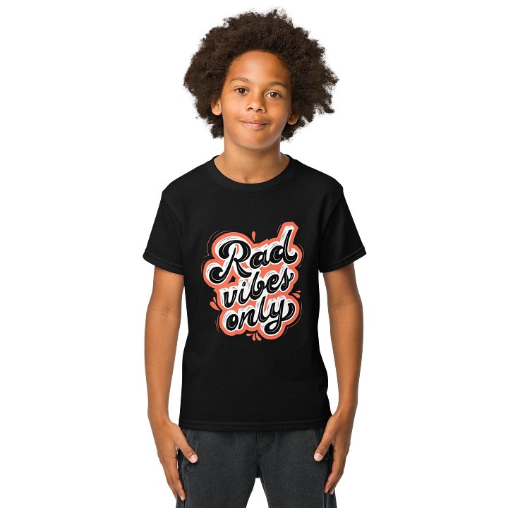 Rad Vibes Only Youth Tee product image (1)