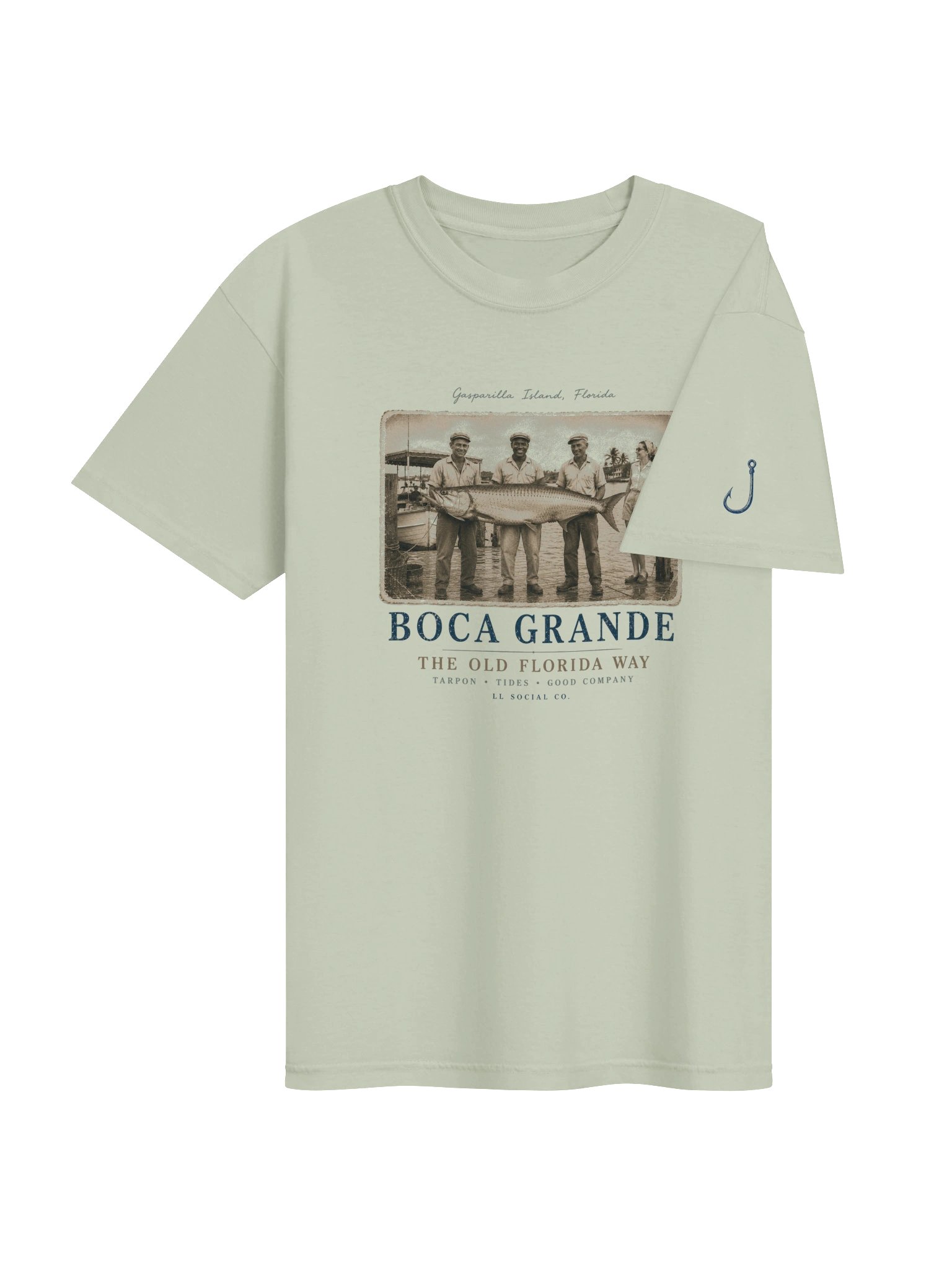 LL Social Co. The Old Florida Way Tee — Boca Grande product image (4)