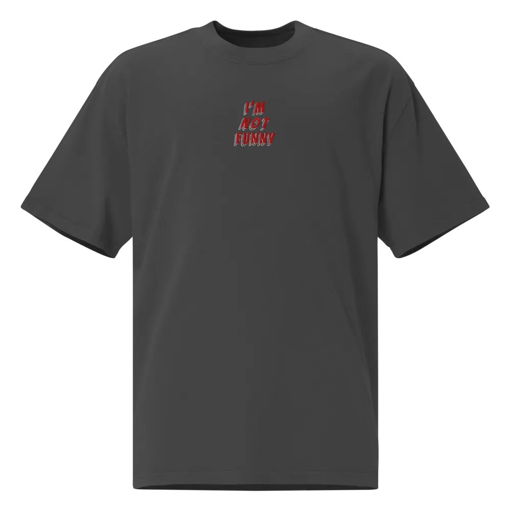 I'm Not Funny Faded Tee product image (1)