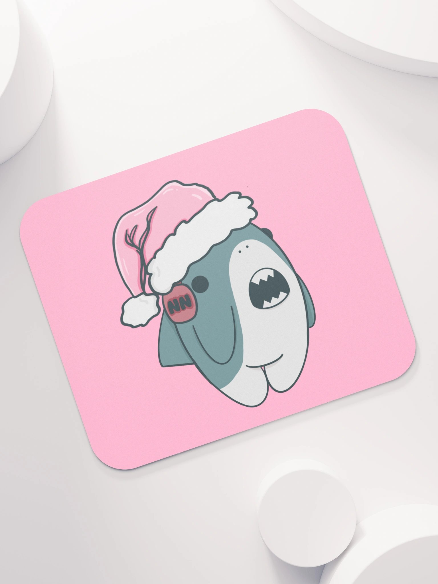 PINK SHARK MOUSE PAD product image (7)