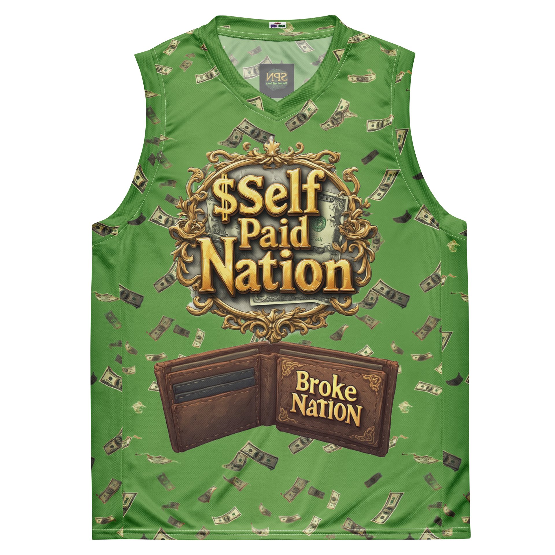 Aura Performance Recycled Basketball Jersey product image (2)