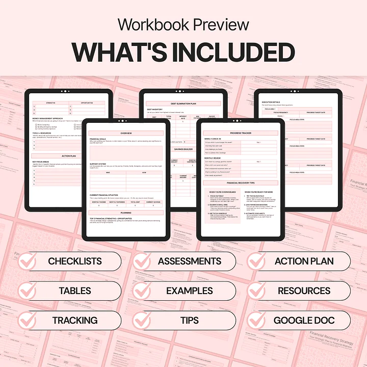 Financial Recovery Strategy - Google Docs product image (2)