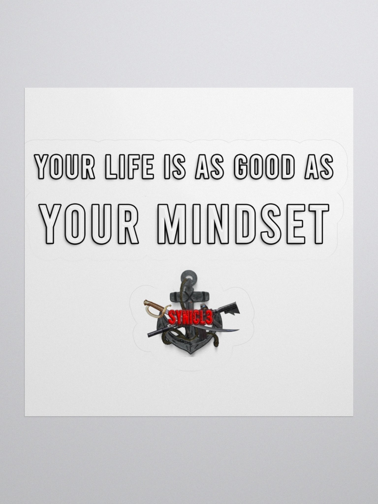 Positivity - Mindset Sticker product image (2)