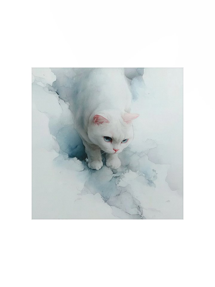 Powder Blue Blue-Eyed Cat product image (2)