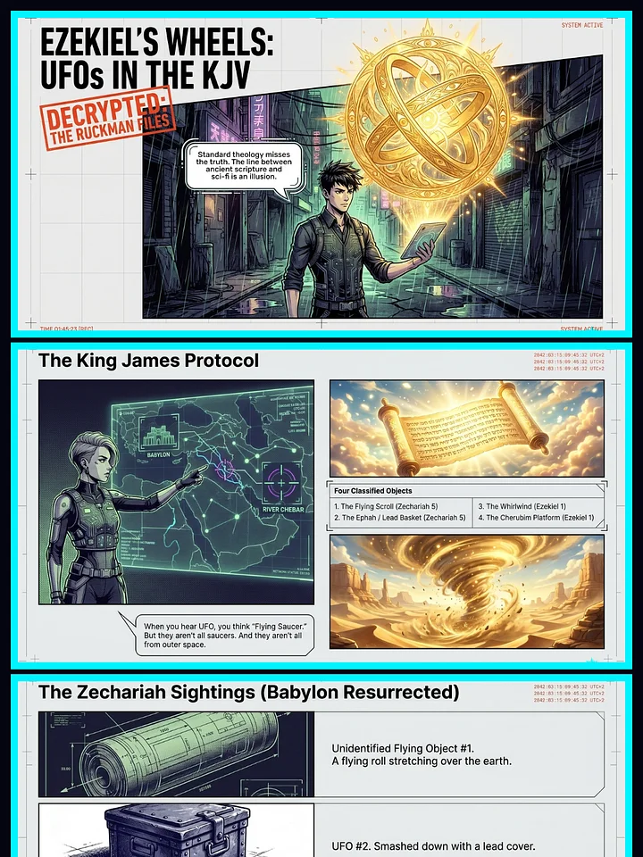 Ezekiel's Wheels: UFOs in the KJV product image (1)