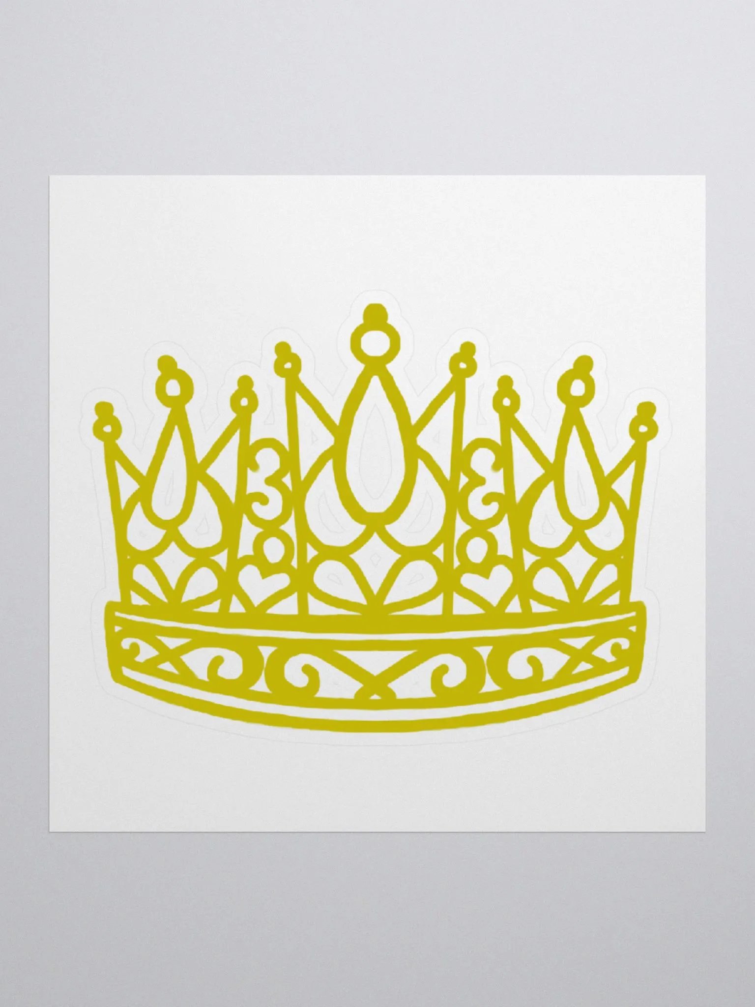 Crown Logo Sticker product image (1)