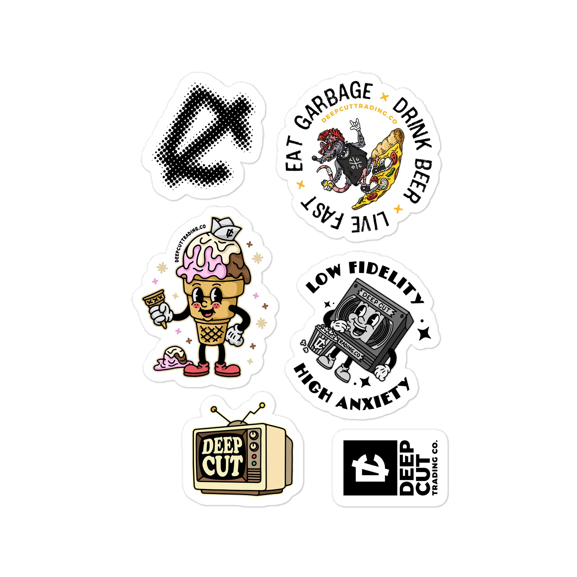 Deep Cut Sticker Pack #001 product image (1)