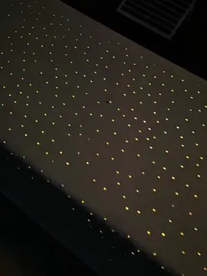 Manufacturing Secrets: Crafting Starlike Light-Transmitting Seats #concrete #landscape #artconcrete #decorate #manufacturing #bench