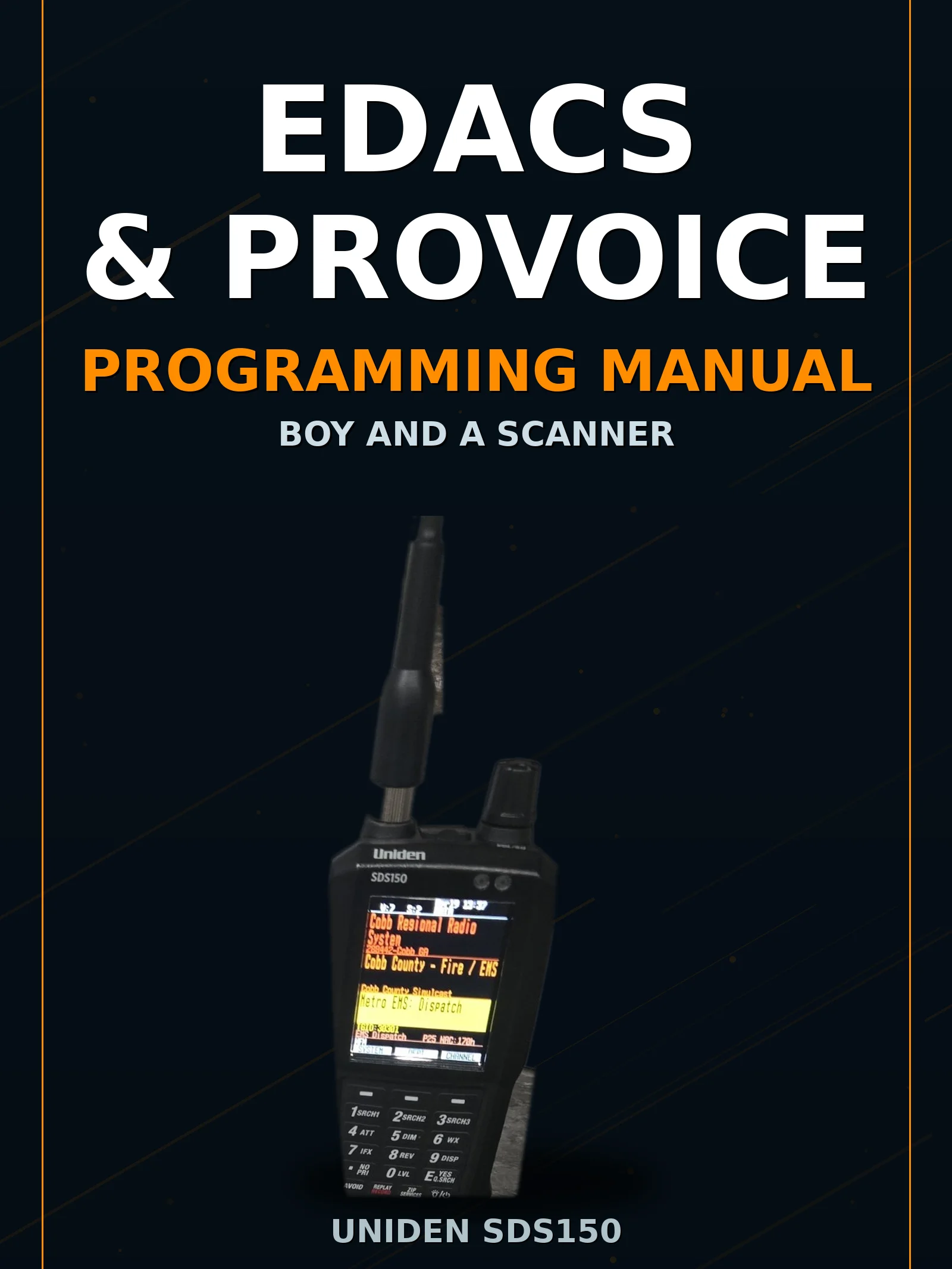 SDS150 EDACS and ProVoice Programming Manual — Free Download product image (1)