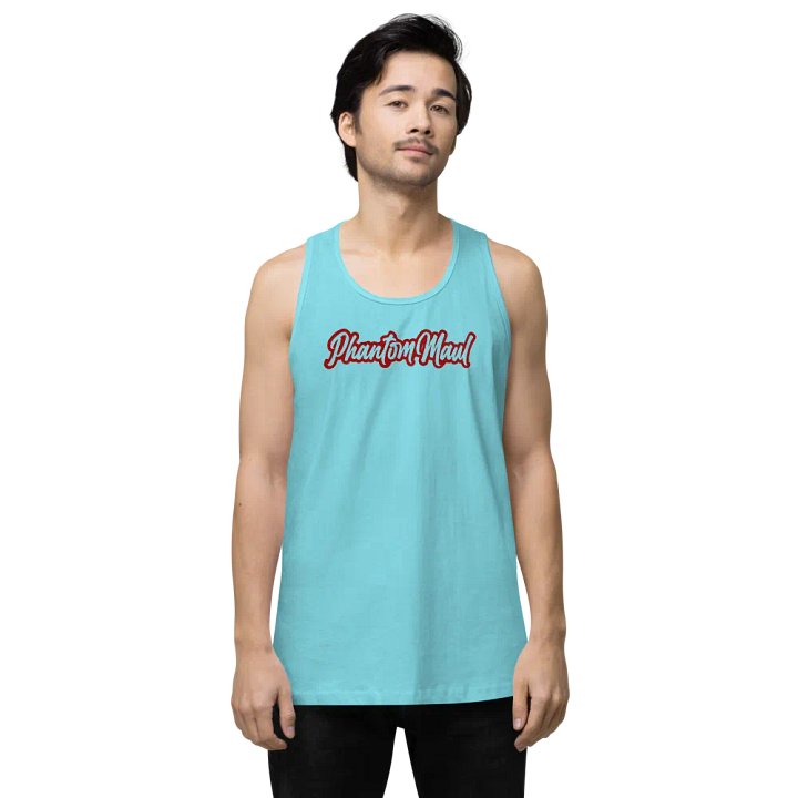Red 'PhantomMaul' Men's Tank Top product image (155)