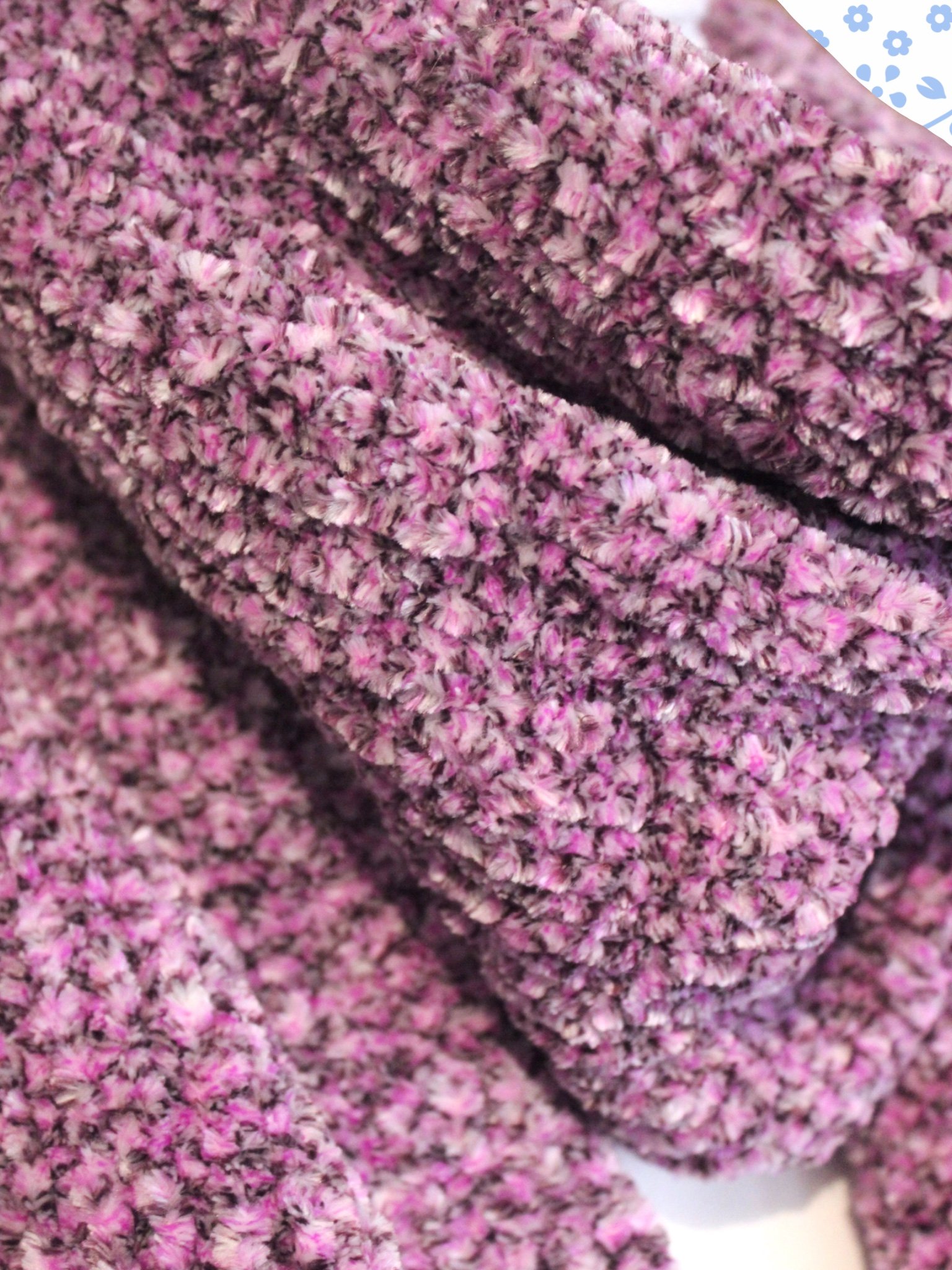 Scarf & Beanie Set - Purple Pansy product image (4)