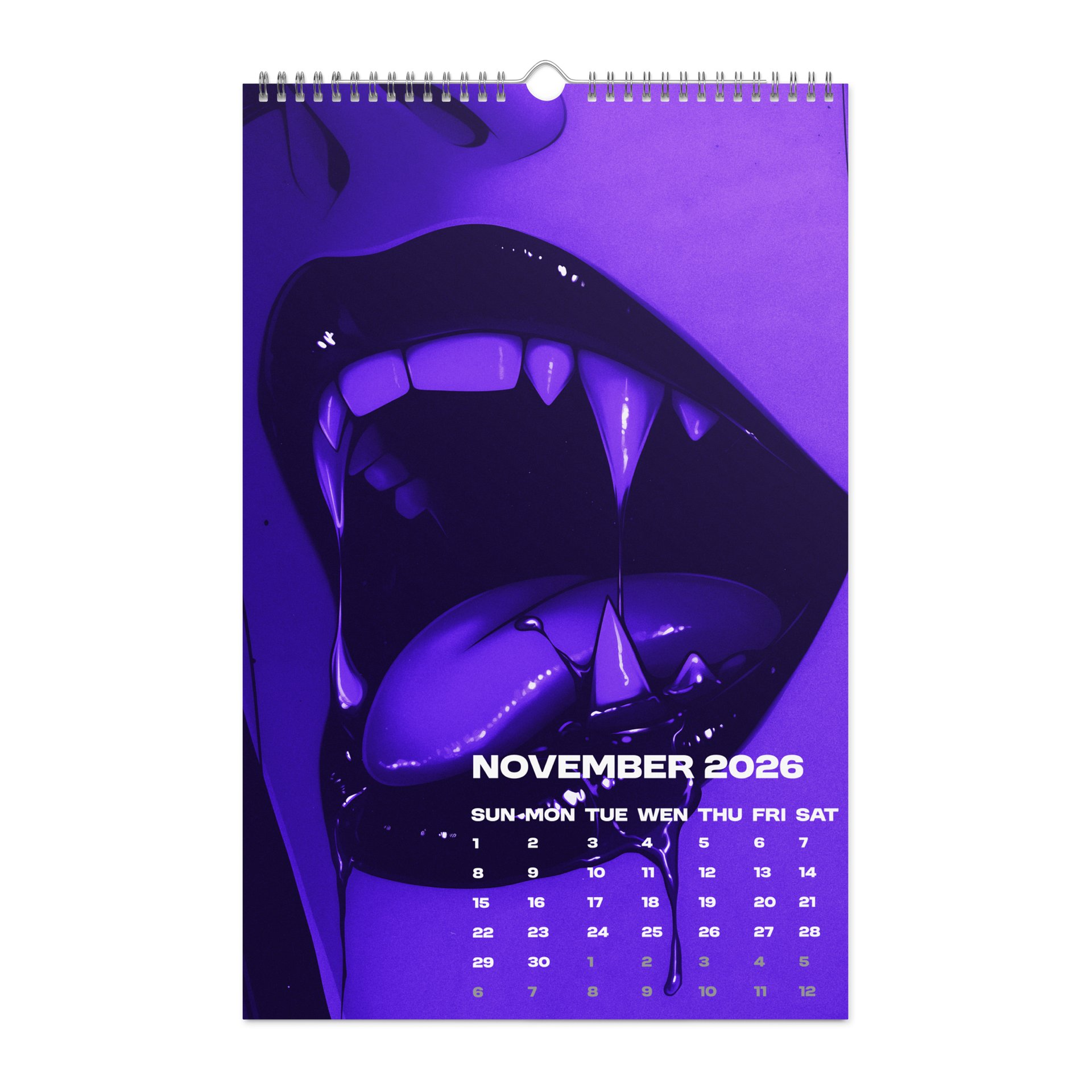 Vampires Calendar 2026 product image (12)