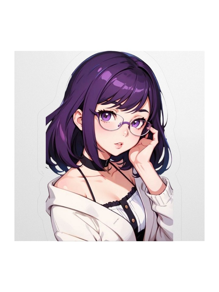 (PURPLE WAIFU) K STICKERS product image (2)