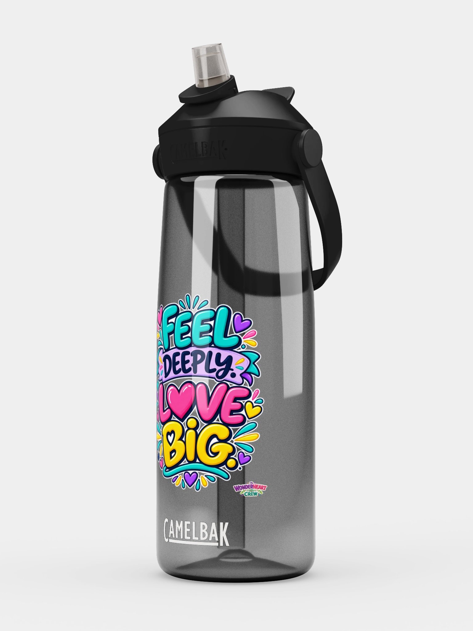 CamelBak Thrive® Flip Straw Inspirational Water Bottle - Feel Deeply. Love Big. product image (5)