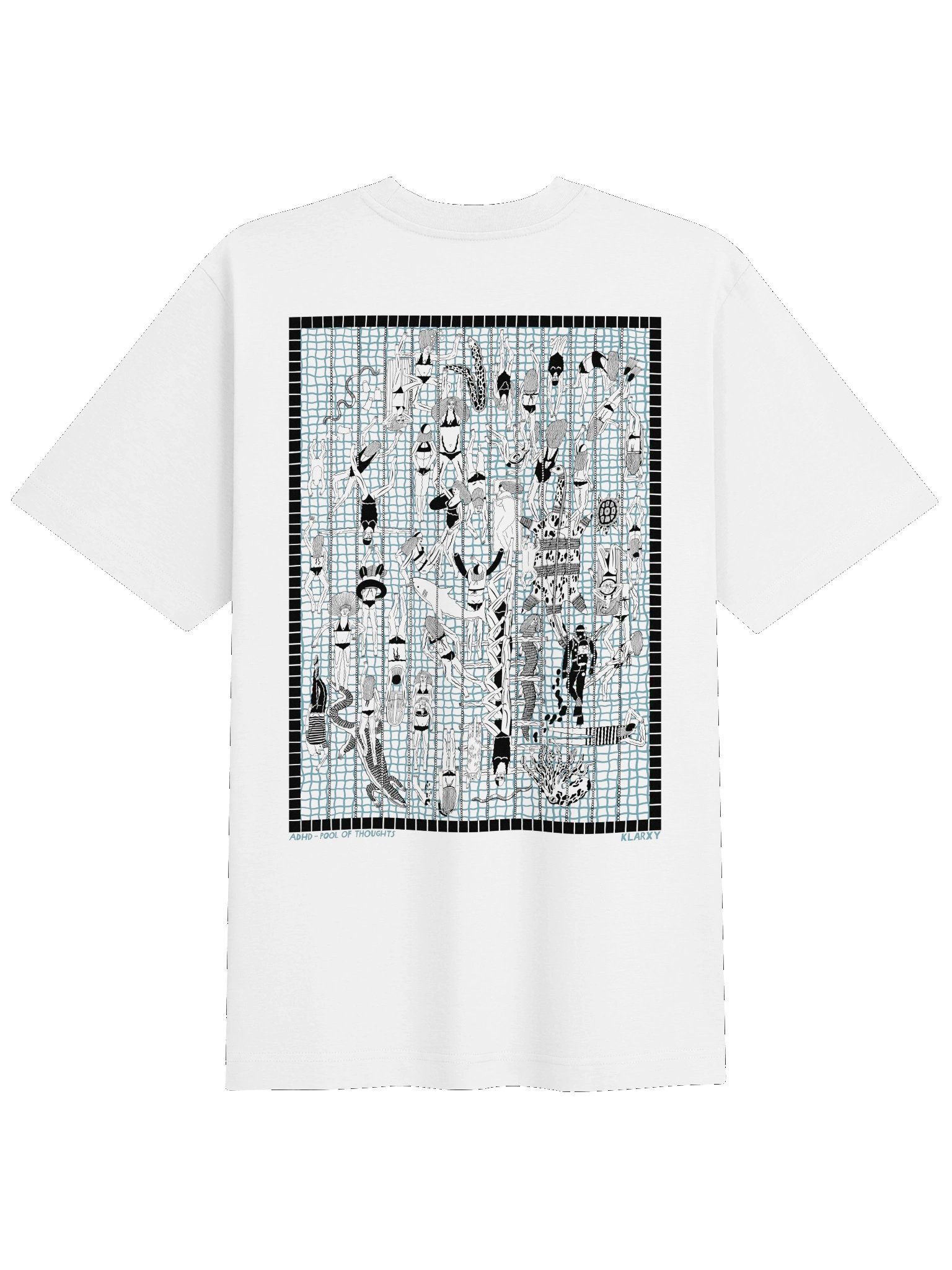 THE POOL unisex oversized t-shirt product image (1)
