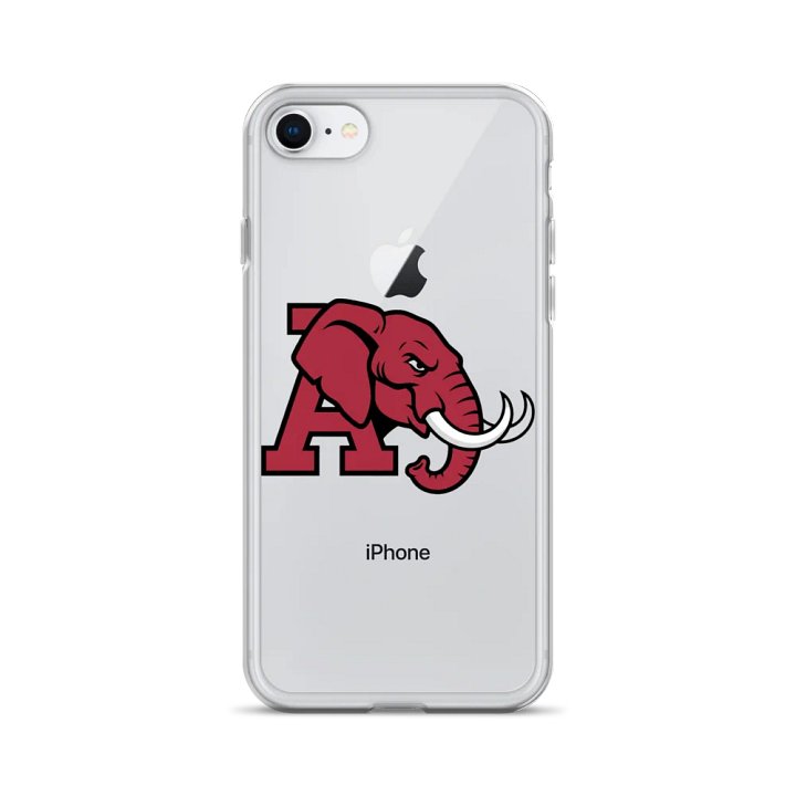 Red Elephant Head iPhone® Clear Case product image (28)