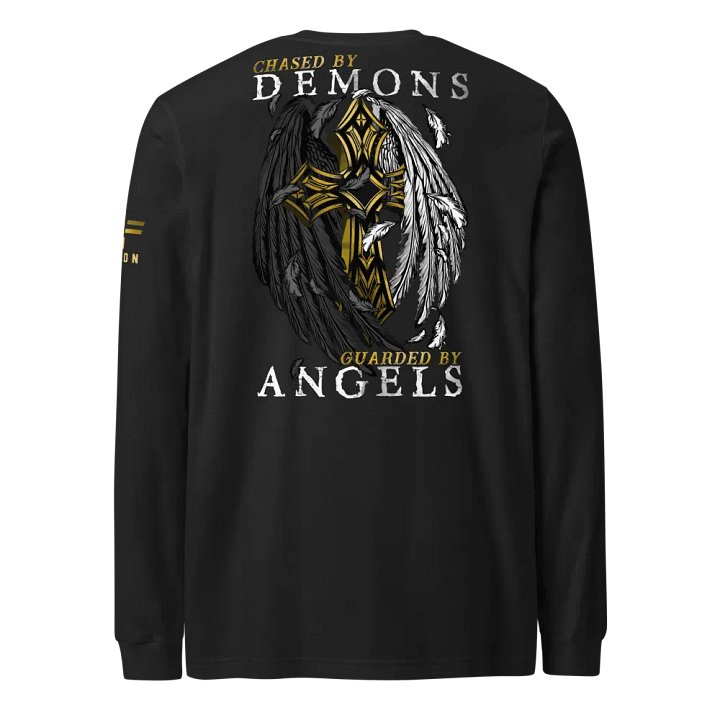 Chased by Demons Guarded by Angels Long Sleeve product image (1)