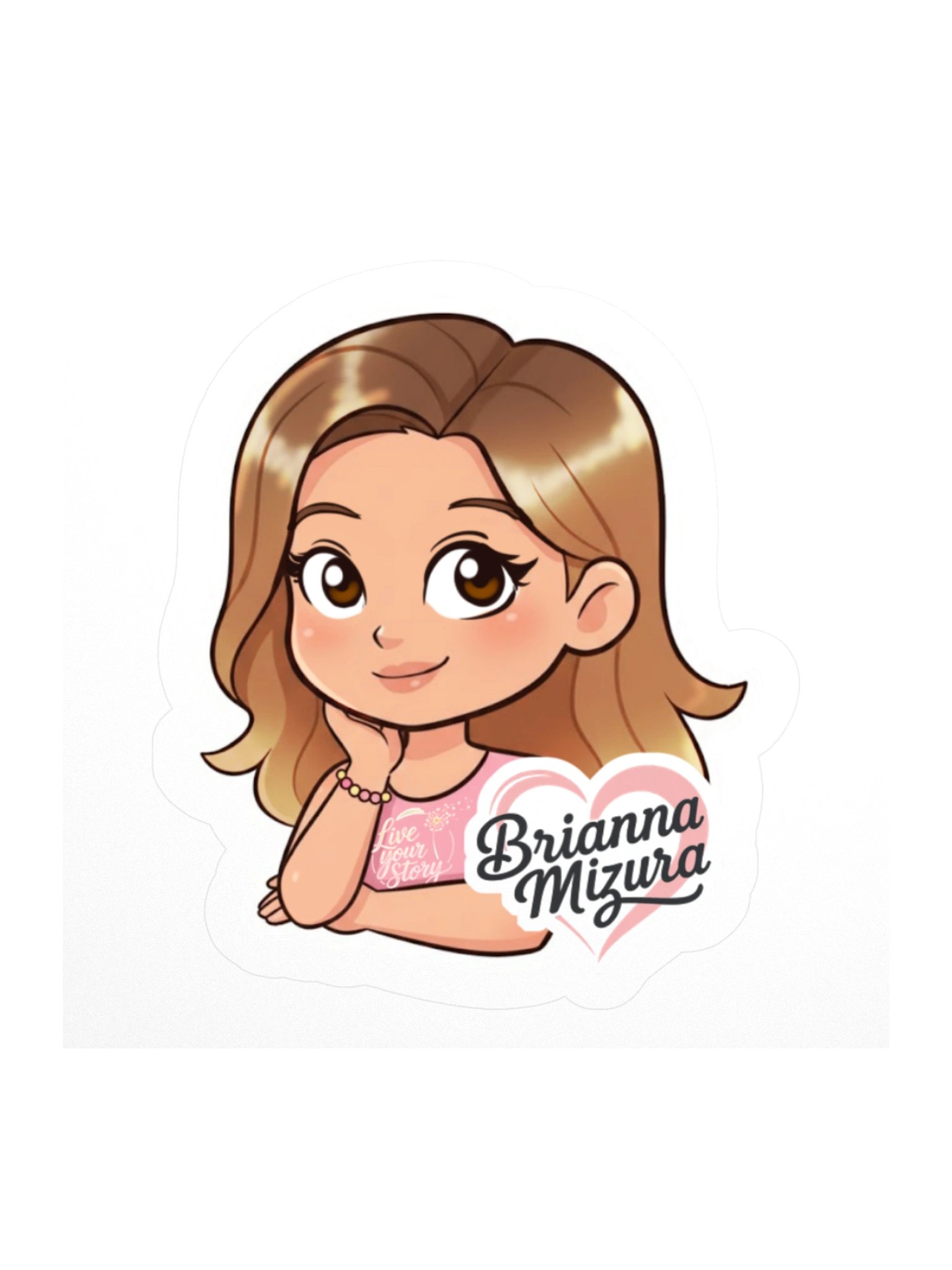 Brianna Mizura Sticker product image (1)