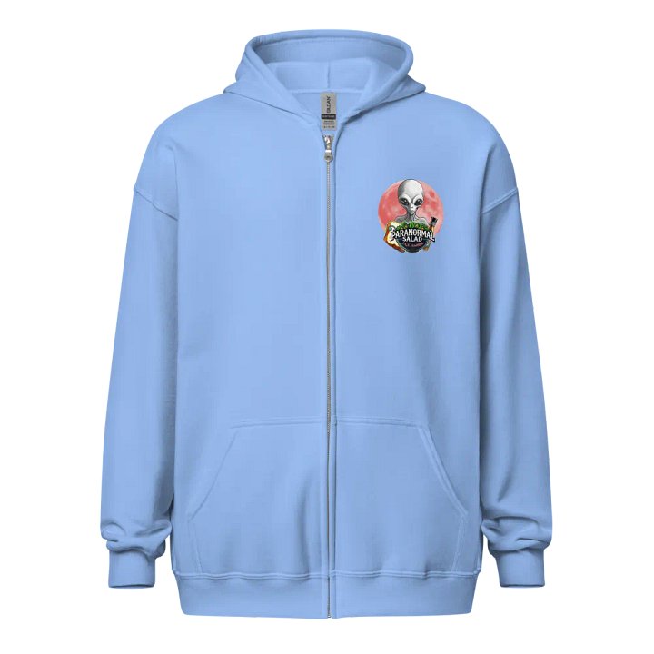 Paranormal Salad Official Backyard School Edition Blue Zip-up product image (1)