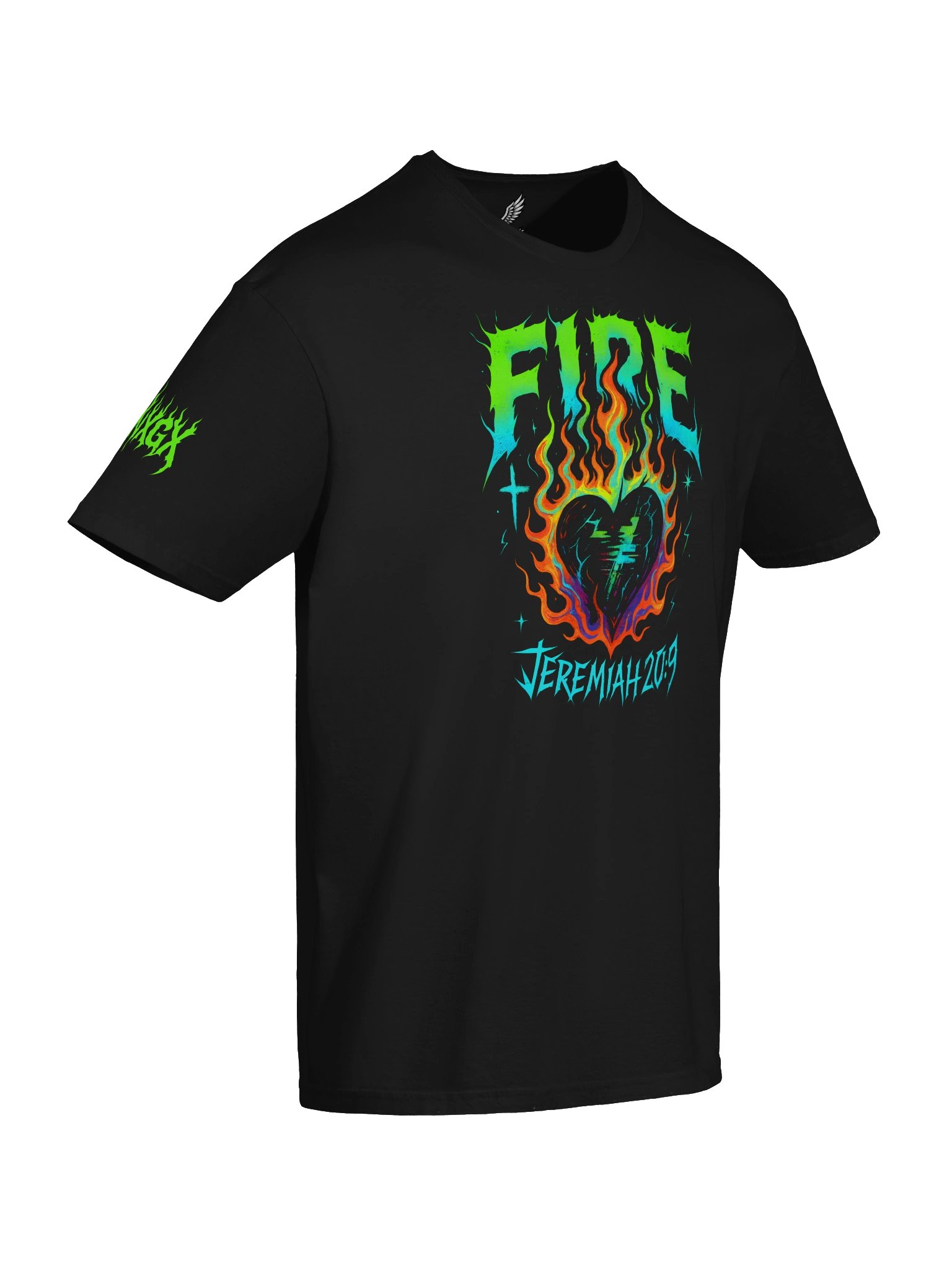 Jeremiah 20:9 T Shirt product image (7)