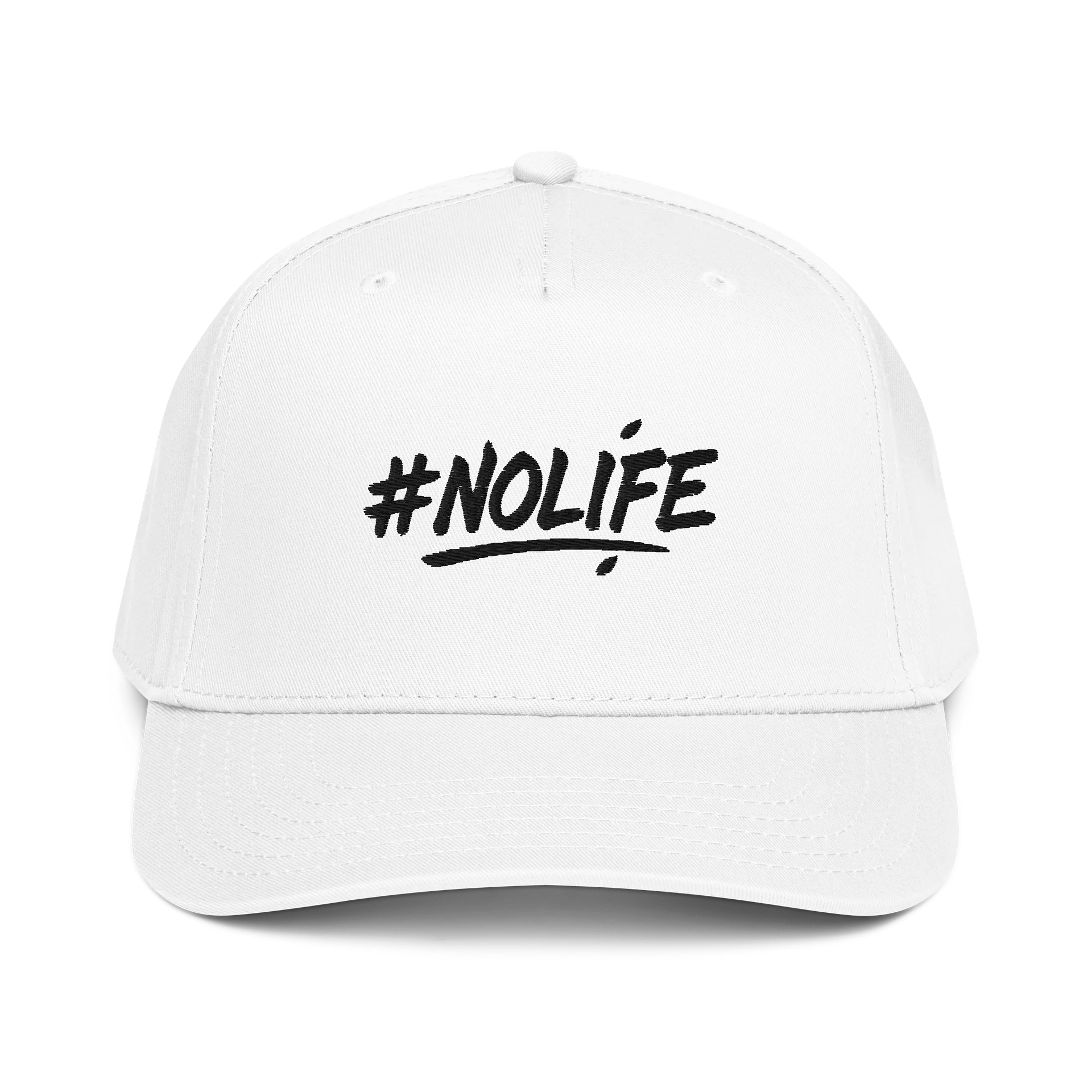 #NOLIFE Community Baseball Snapback / White/Black product image (1)