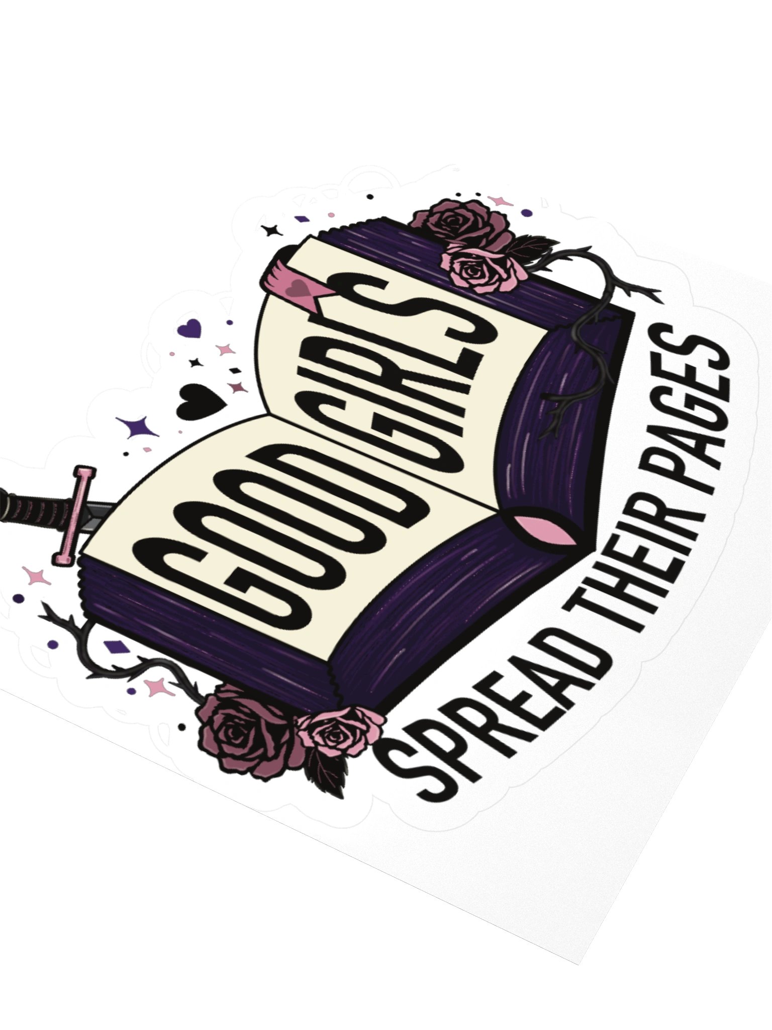 Good Girls Spread Their Pages (Sticker) product image (3)