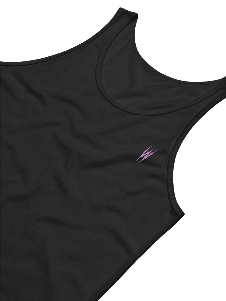 Barely Breathing Tank Top - White / Pink product image (2)