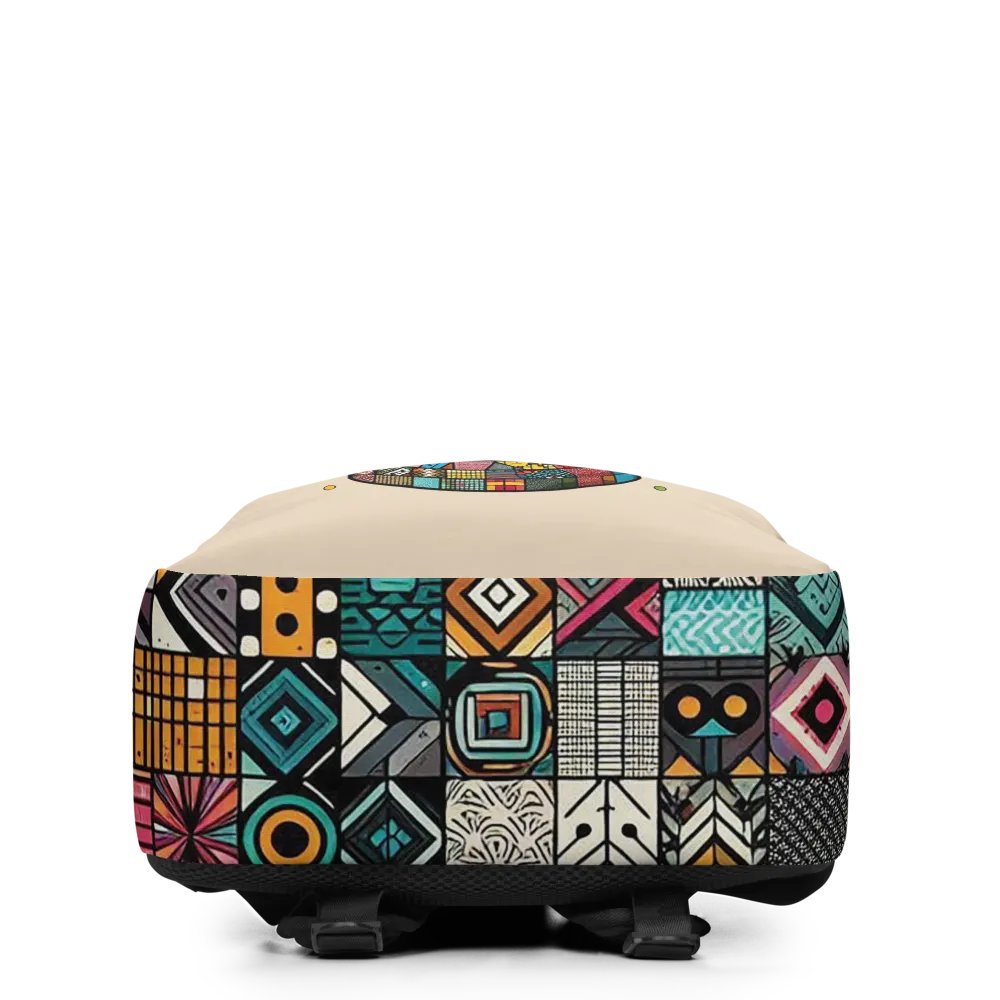 Festive Mosaic Smiles Backpack product image (2)