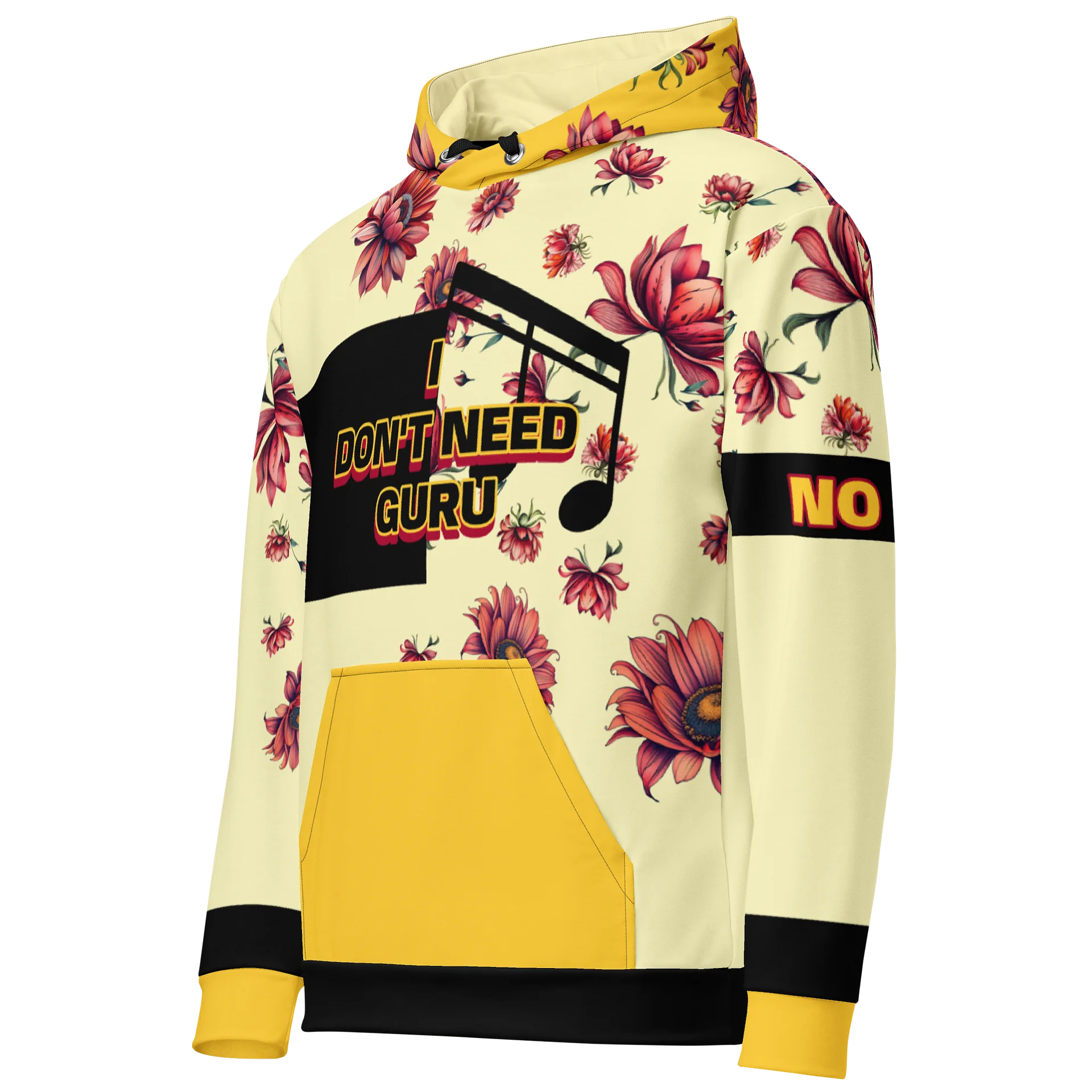 Flower thoughts-cotton hoodie-Gang edition product image (7)