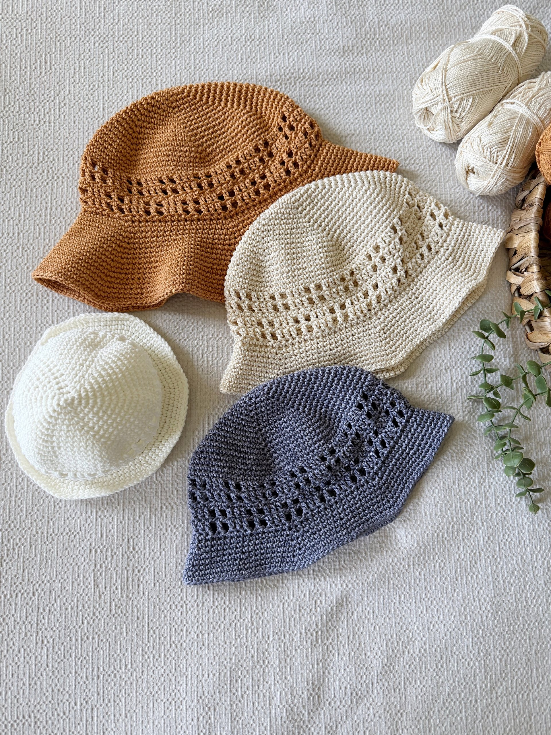Finestra Sun Hat Crochet Pattern product image (9)