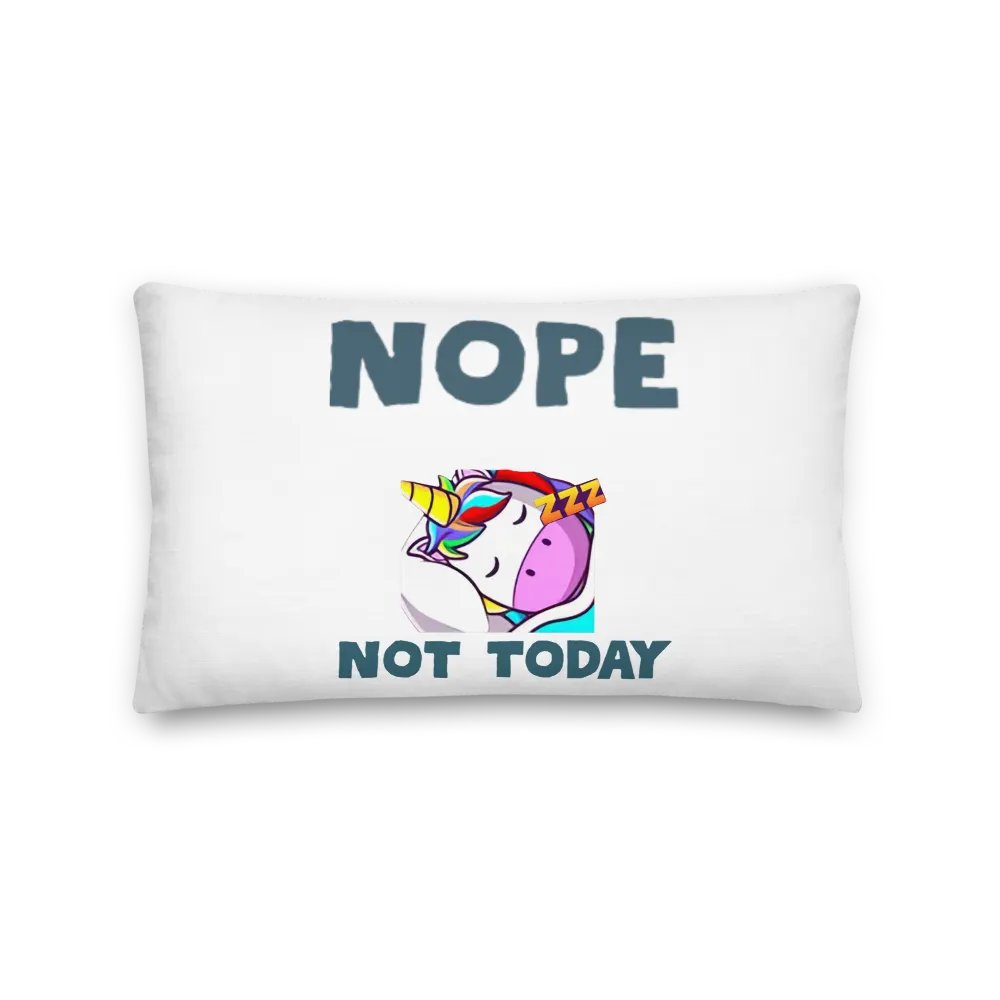 NOPE Pillow - One Side Print product image (3)