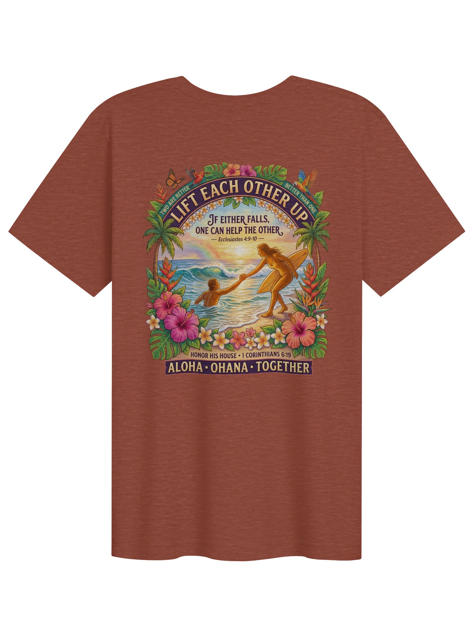 His House Unisex "Hawaiian Lift Up" T-Shirt product image (1)