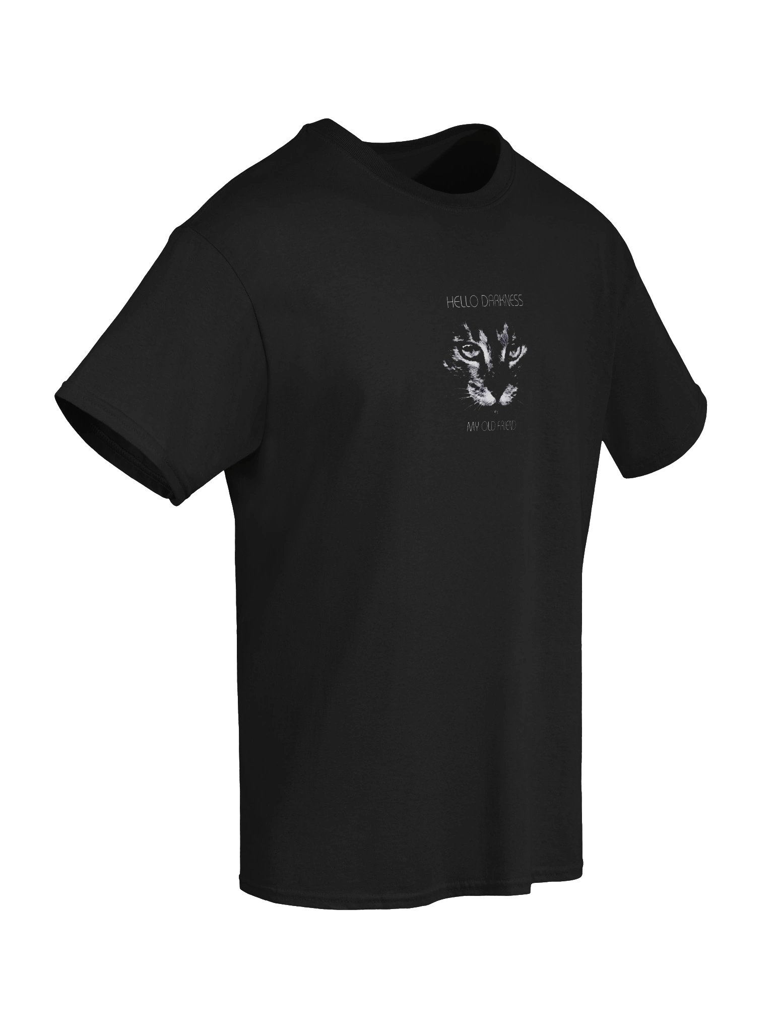 Hello Darkness Cat Tee product image (6)