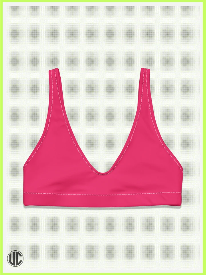UnkoCon – Power Pink Bikini Top product image (1)