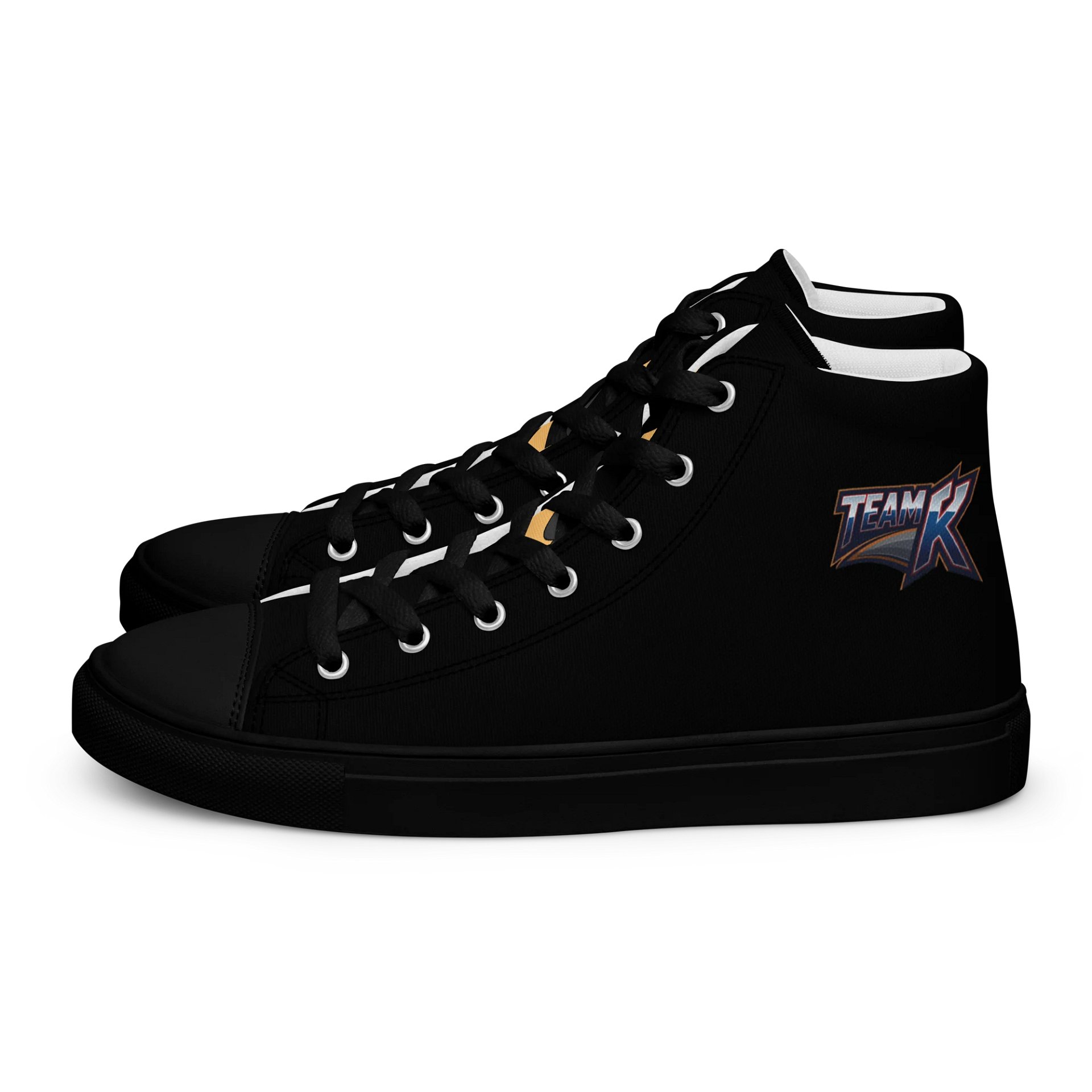 Team K (V-2) Women's High Top Canvas Shoes product image (1)