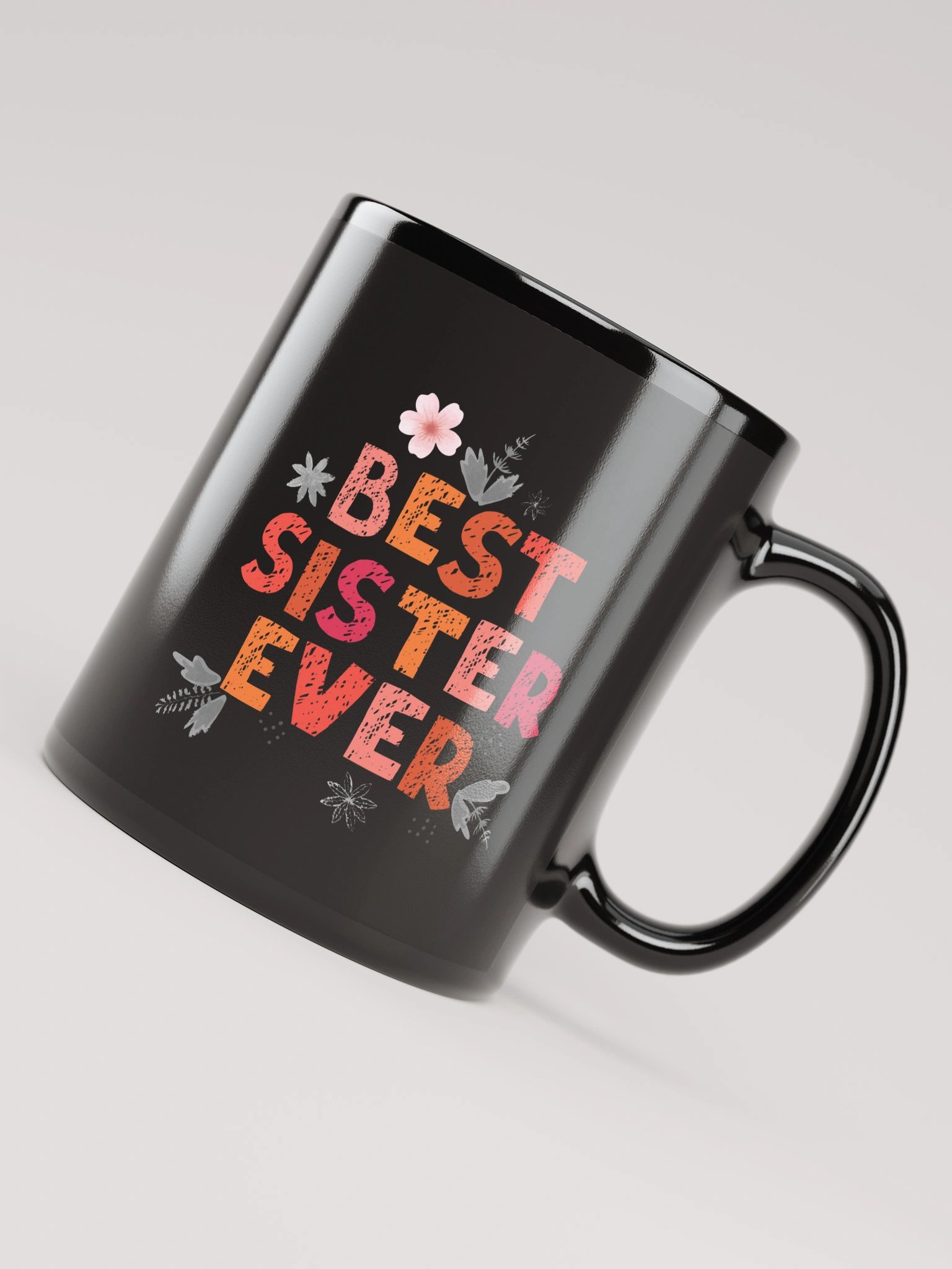 Glossy Black Mug - Customize Your Sips! product image (7)