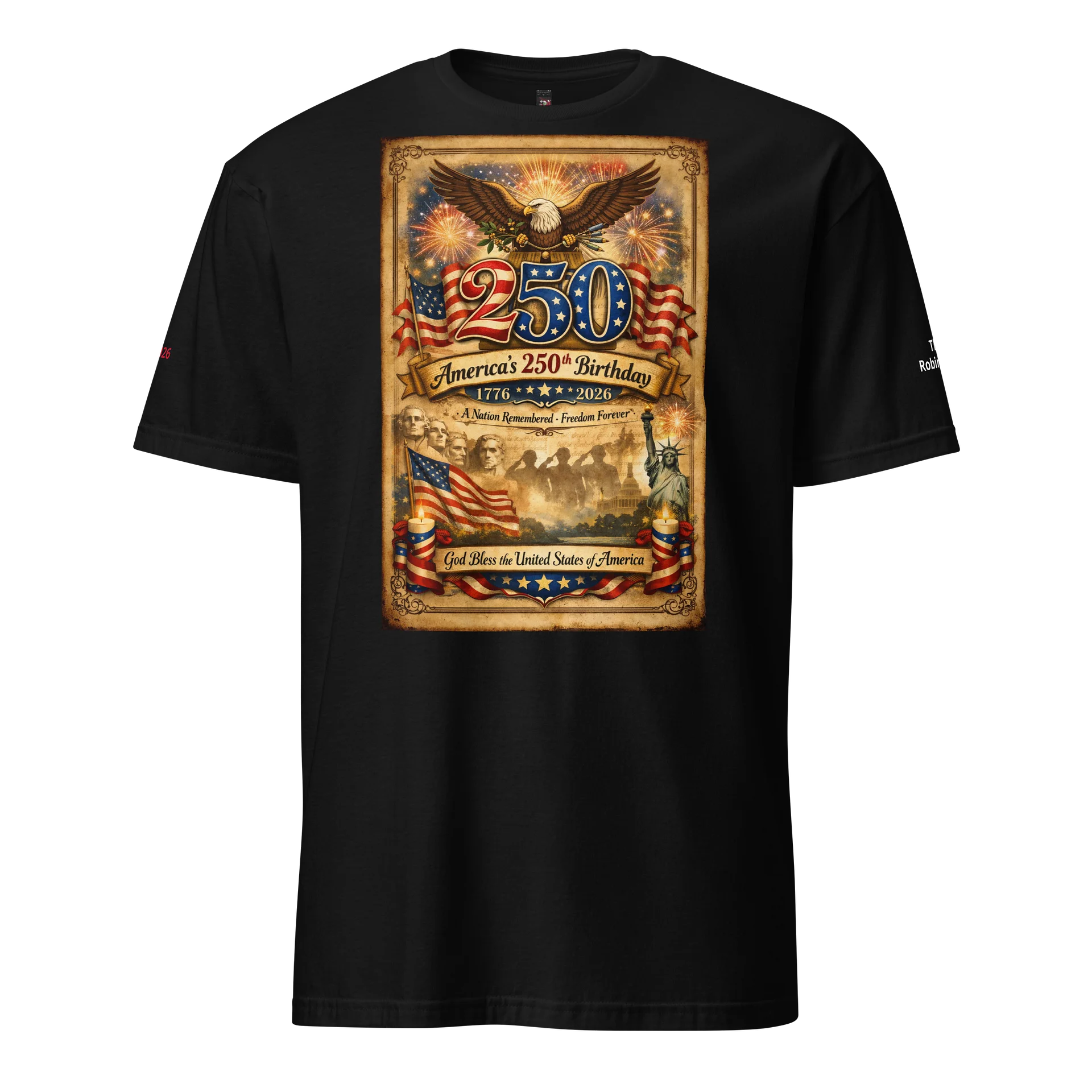 America’s 250th Birthday Eagle Poster Tee product image (1)