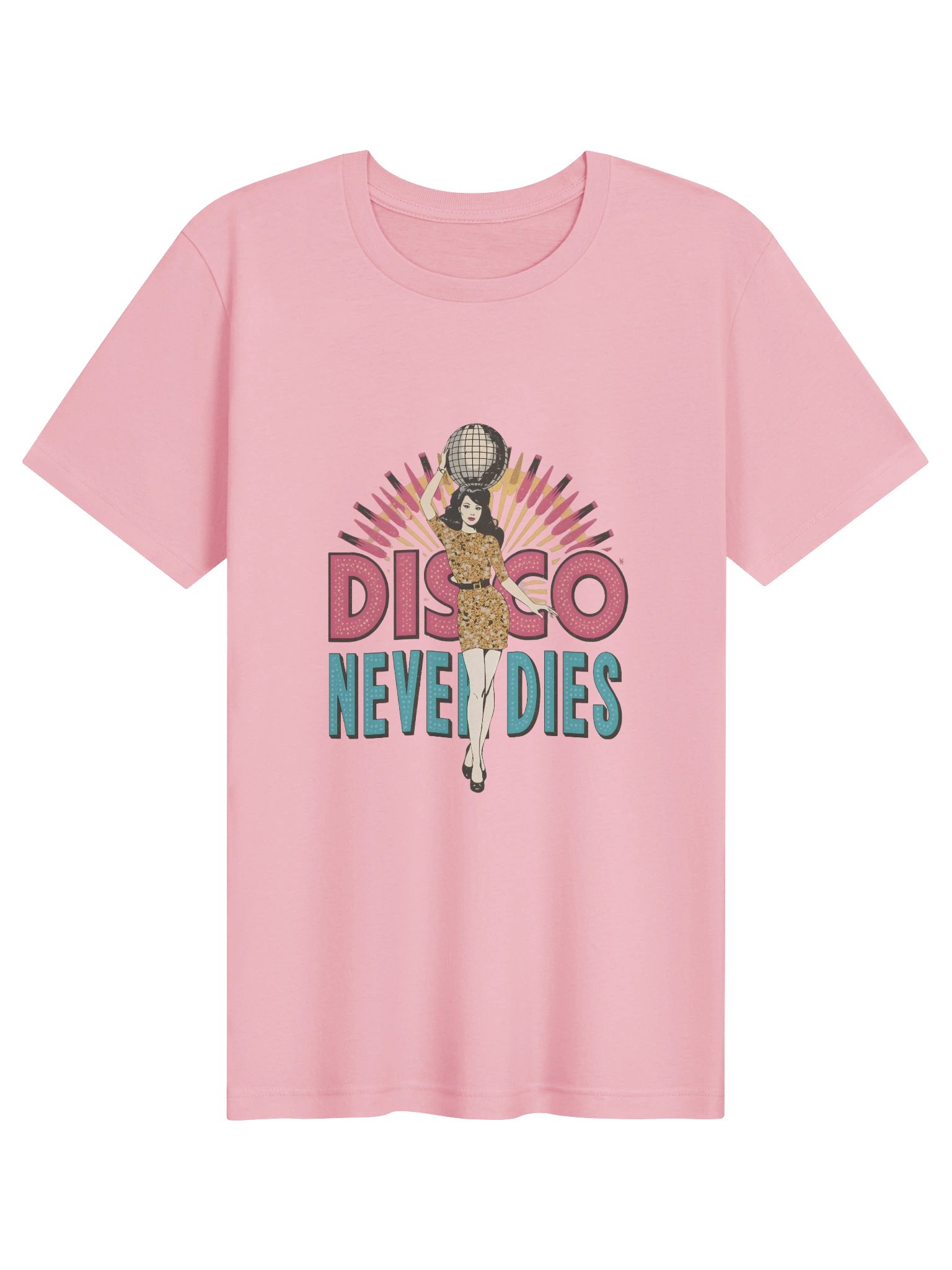 Disco Never Dies – Vintage Disco Tee product image (29)