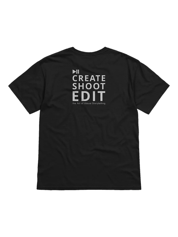 Create, Shoot, Edit Tee – The Art of Visual Storytelling product image (2)