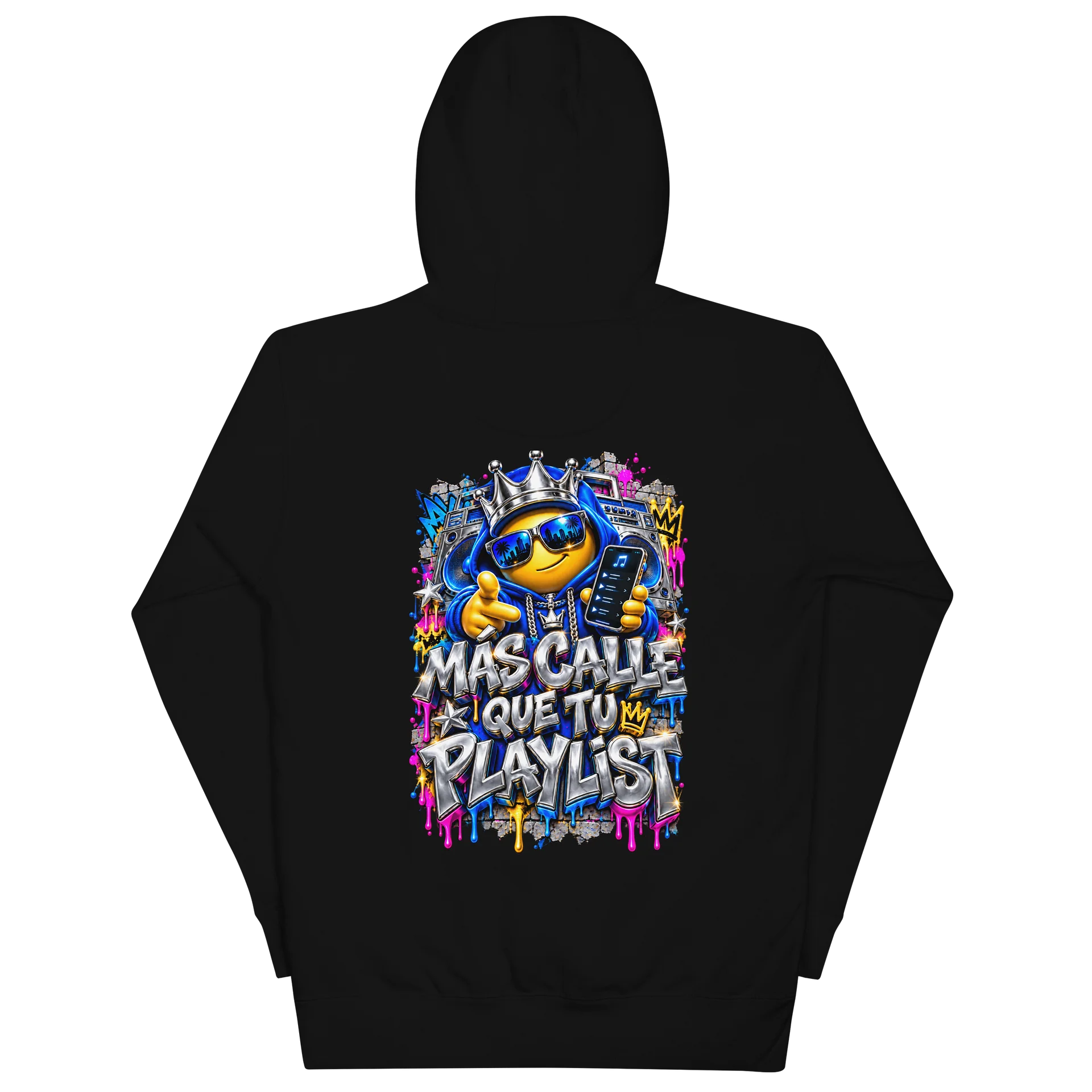 Mad Calle Que tu playlist! Tee product image (6)