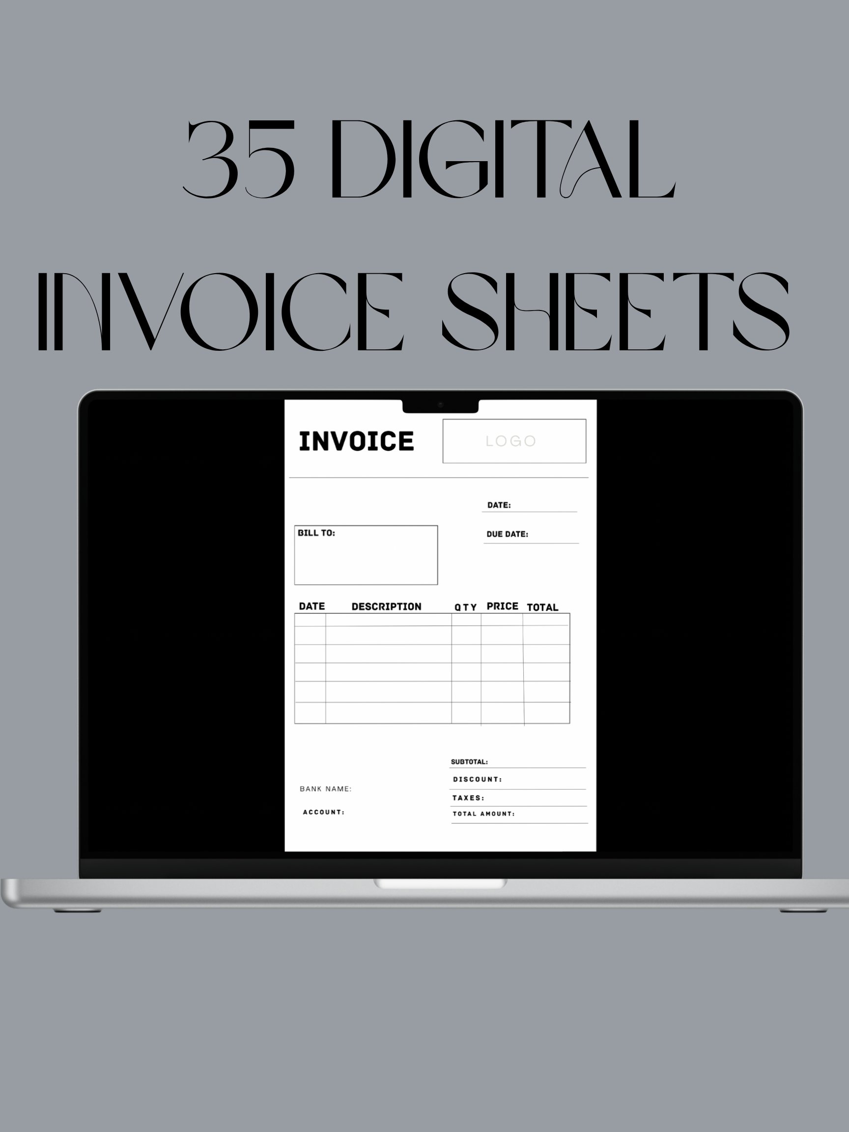 30 Business Invoice sheets product image (1)