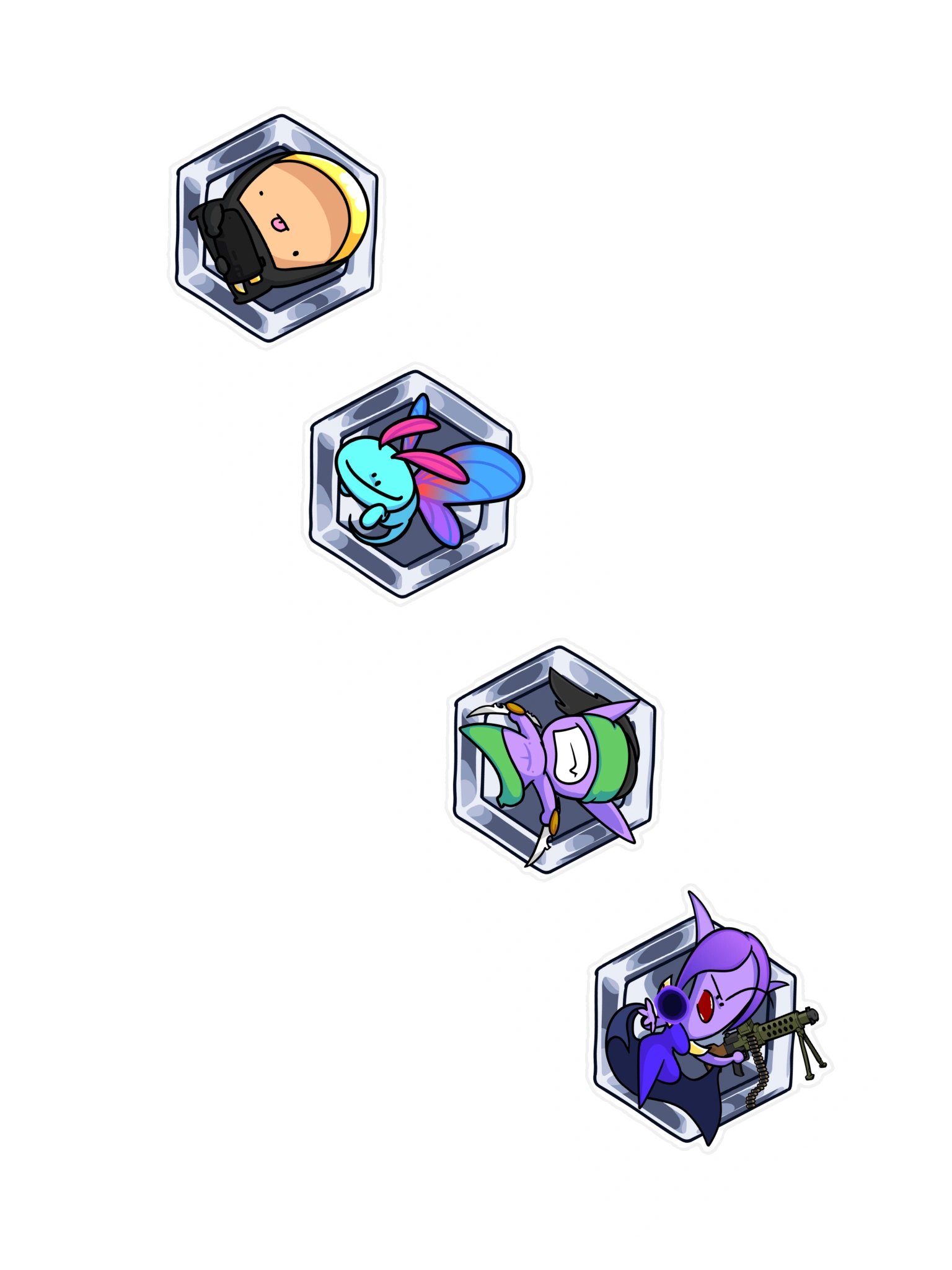 HOTS Stickers (Round 1) product image (2)