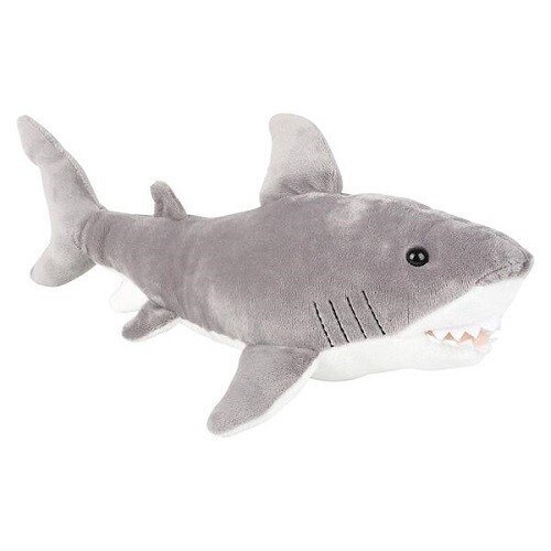 Cute 14" Great White Shark Plush - Soft Stuffed Marine Animal Toy Gift product image (1)