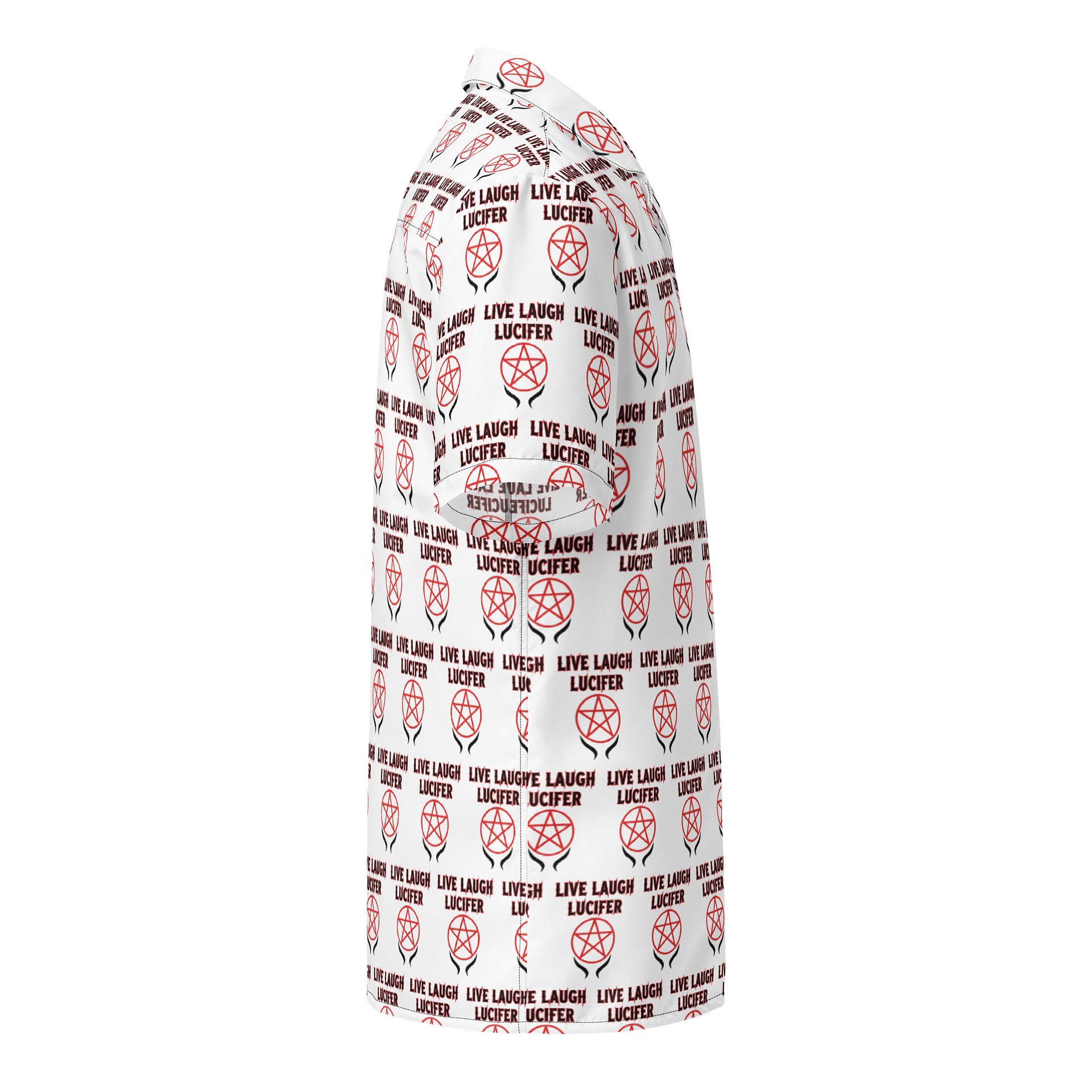 Live Laugh Lucifer 2026 Hawaiian Shirt - All Over Print product image (4)