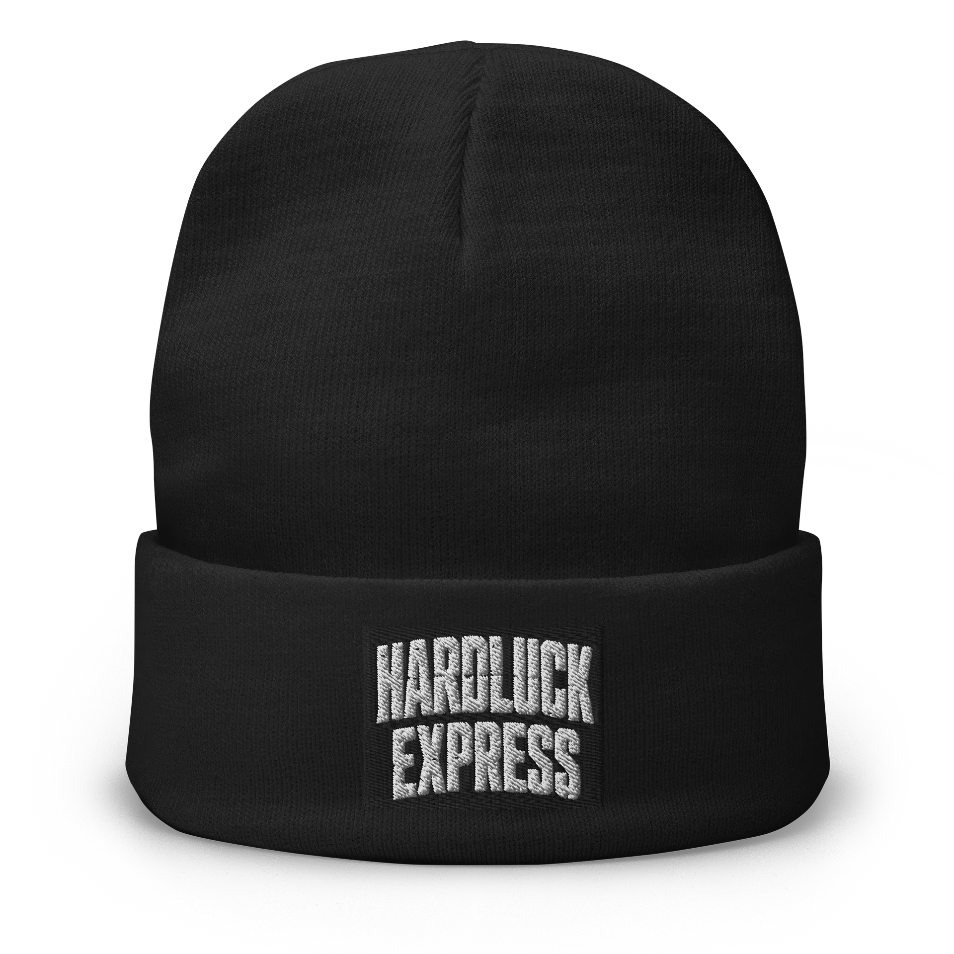 Hardluck Express Distressed Logo Beanie product image (1)