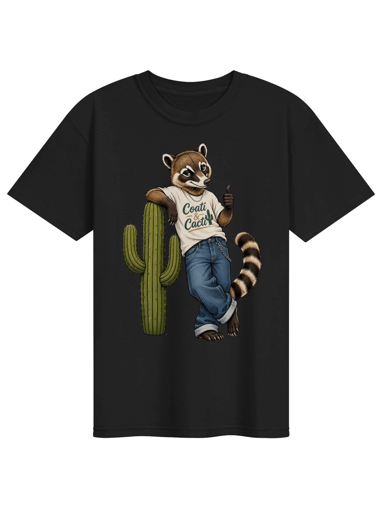 Coati & Cacti Coatimundi Tee product image (1)